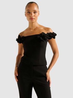 Forever New - Women Black Solid Top