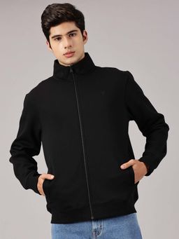 BLACK BUCK - Black Solid Sweatshirt for Men