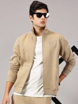 BLACK BUCK - Beige Solid Sweatshirt for Men