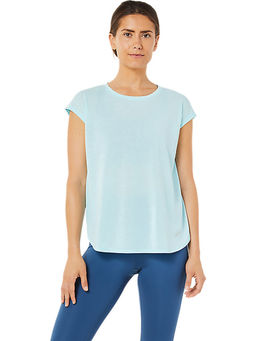 ASICS - Slit Ss Blue Women Gym & Training T-shirts