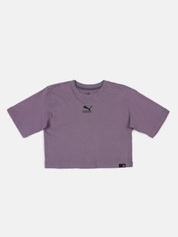 Puma - Classics Grl Girls Purple T-shirt