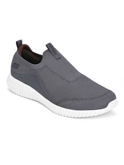 SKECHERS - Men ELITE FLEX Grey Casual Slip On Sneakers