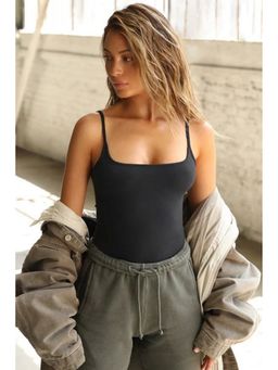 Off Duty India - Black Second Skin Cami Top