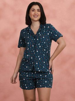 Shyaway - Majolica Collared Shirt with Shorts