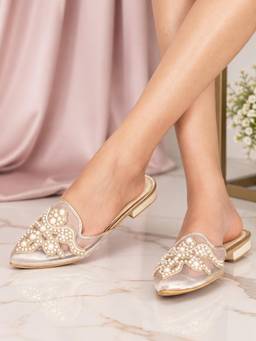 Sole House - Cream Marylin Mule