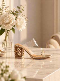 Sole House - Golden Magic Heels