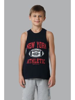 Van Heusen Innerwear - Van Heusen Boys Smart Tech & Easy Stain Release Vest - Navy