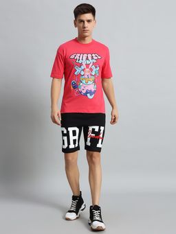 Griffel - Printed Pink Co-Ord (Set of 2)