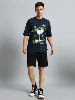 Griffel - Printed Navy Co-Ord (Set of 2)