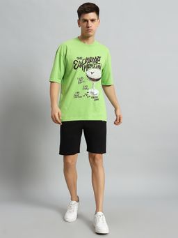 Griffel - Printed Parrot Green Co-Ord (Set of 2)