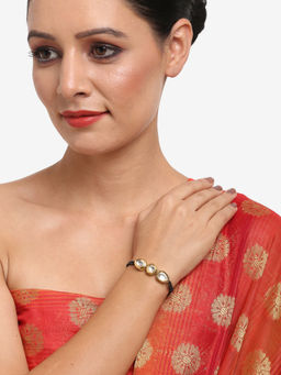Ruby Raang Studio - Dusk Dew Kundan Bracelet Mangalsutra