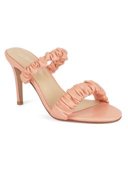 London Rag - Patterned Coral Heels