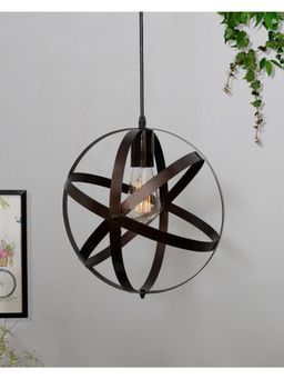 Homesake - Copper Globe Pendant Light Spherical