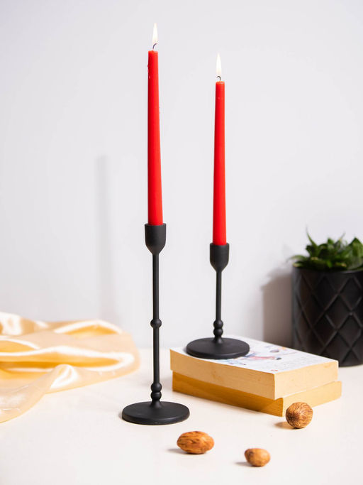 SG Home Solid Candle Holders (Set of 2)