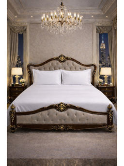 MULBERRY LIVING - White Grand Mansion Tencel 350TC Bedsheet with 2 Pillow Covers (King)