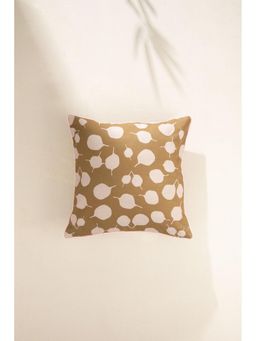 Freedom Tree - Senhur Leaf Tobacco Brown Square Cushion Cover (18X18 Inches)