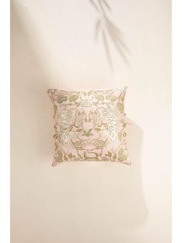 Freedom Tree - Kabini Soft Pink Square Cushion Cover (16X16 Inches)