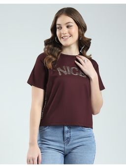 Monte Carlo - Womens Printed Round Neck T-shirt