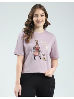 Monte Carlo - Womens Printed Round Neck T-shirt