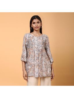 TAMISKA BY NARENDRA KUMAR - Willow Paisley Printed Top