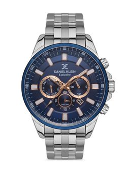 Daniel Klein Exclusive - Analog Dark Blue Dial Men's Watch-DK.1.13274-2