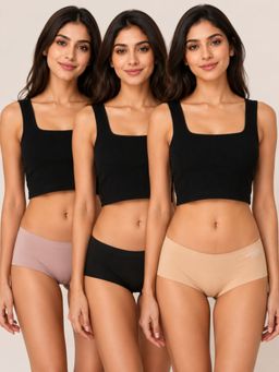 CareDone - Women Seamless Brief Panty (Pack of 3)