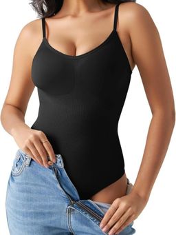 CareDone - Cd81 Thong Bodysuit Slimming Design Shapewear for Women