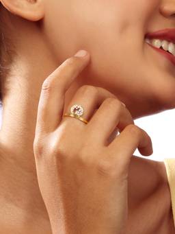 Mia by Tanishq - Sun Halo Diamond Ring (1.68Cm)