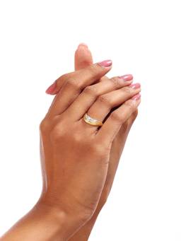 Mia by Tanishq - Suncrest Arc Diamond Ring (1.64 Cm)