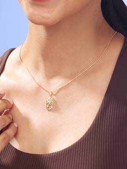 Mia by Tanishq - Sacred Sohum Diamond Necklace