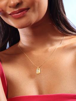 Mia by Tanishq - Solar Edge Diamond Necklace