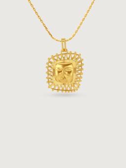 Mia by Tanishq - Sacred Sun Gold Necklace