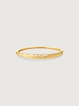 Mia by Tanishq - Radiant Asymmetric Gold Bracelets (5.72 Cm)