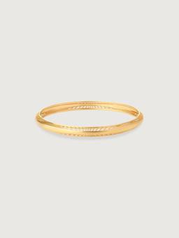 Mia by Tanishq - Sleek Radiant Gold Bangle (6.03 Cm)
