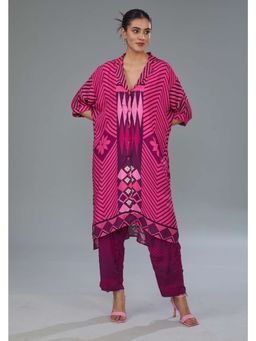 EESHA GUPTA - Pranali Mistry Mehta In Organza Silk Festive Kurta Set