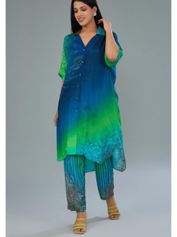 EESHA GUPTA - Orange Festive 2-Piece Set