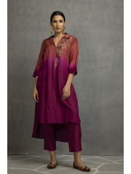 EESHA GUPTA - Red Festive 2-Piece Set