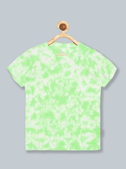 KiddoPanti - Boys Half Sleeve Tie & Dye T-Shirt