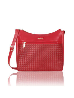 Lavie - Moritz Woven Sling Bag For Women(Red) (L)