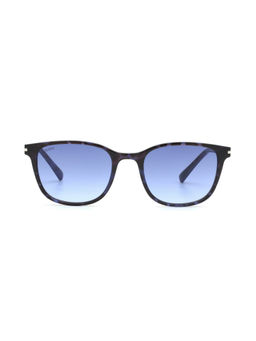 Scott Sunglasses - Blue Gradient Lens Wayfarer Sunglass Full Rim Blue Demi Frame (50)