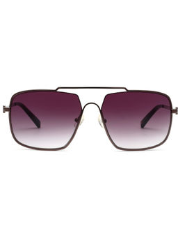 Tommy Hilfiger - Blue Revo Reflex Lens Navigator Sunglass Full Rim Gun Frame (61)