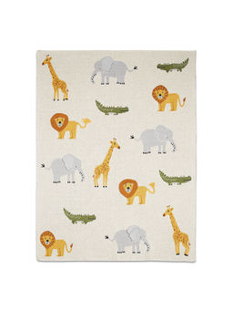 Haus & Kinder - Jungle Party Cotton Knitted All Season AC Blanket