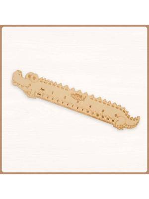 Alligator Ruler Buy LITTLE GINNIE Coloring Alligator Ruler Online