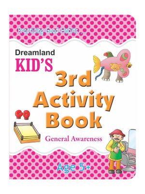Dreamland Publications Kid's 2nd Activity Book- Good Habit