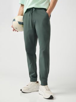 Technosport - Men Solid Relaxed Fit Sports with Elasto Plus Joggers