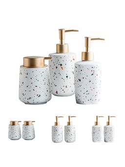 The Better Home - Soap Dispenser 3PC Set White (Pack of 4)