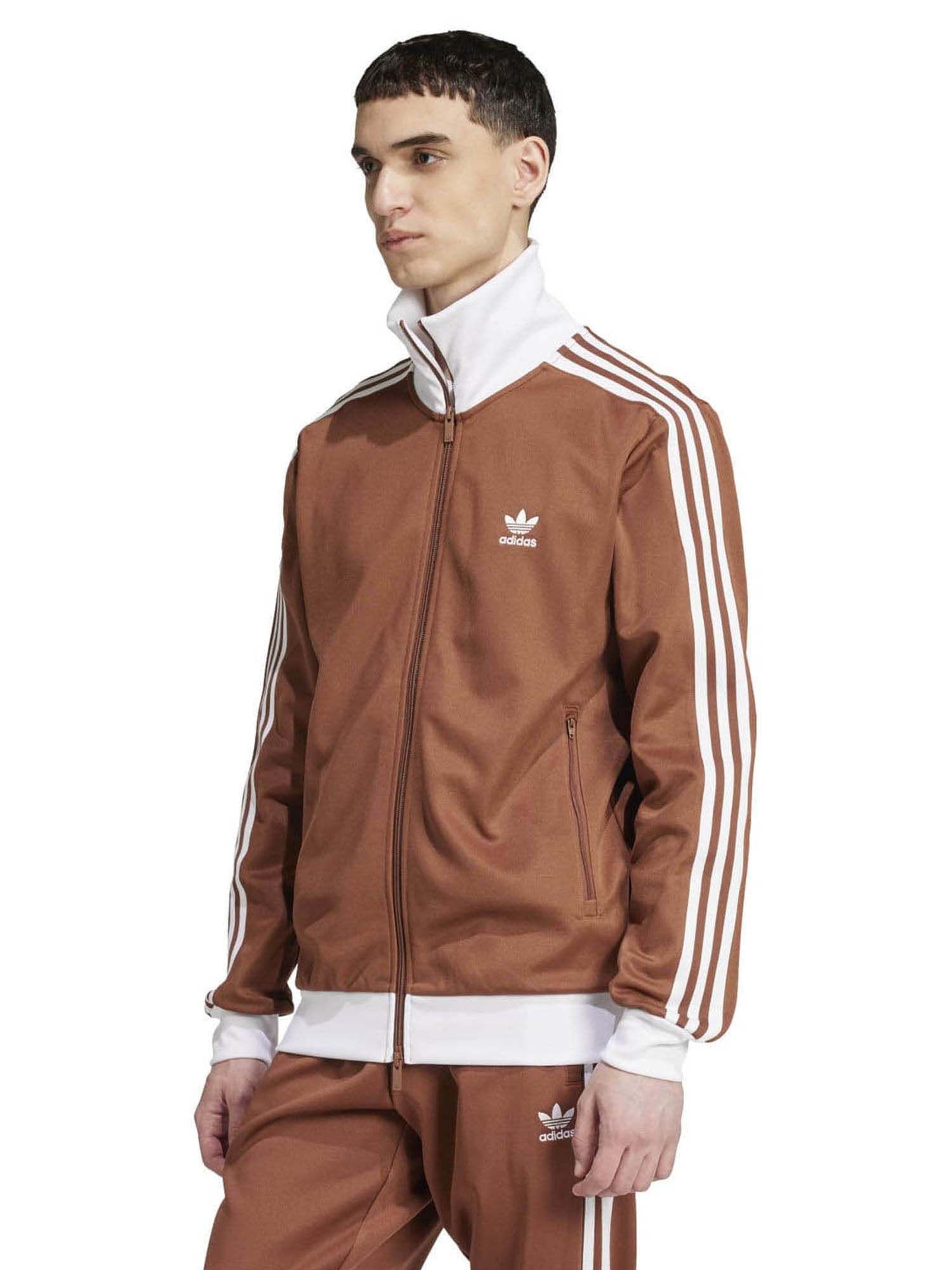 Buy adidas Originals BECKENBAUER TT Men Brown Track Jacket (XL
