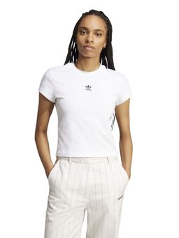 adidas Originals - Ess Slim Tee Women White Originals T-Shirt XS