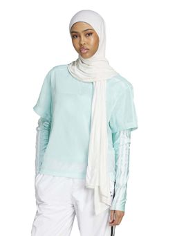 adidas - Originals Sheer 3S Tee Women Turquoise Originals T-Shirt