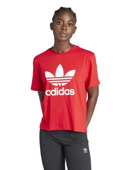 adidas - Originals Trfl Tee Boxy Women Red Originals T-Shirt